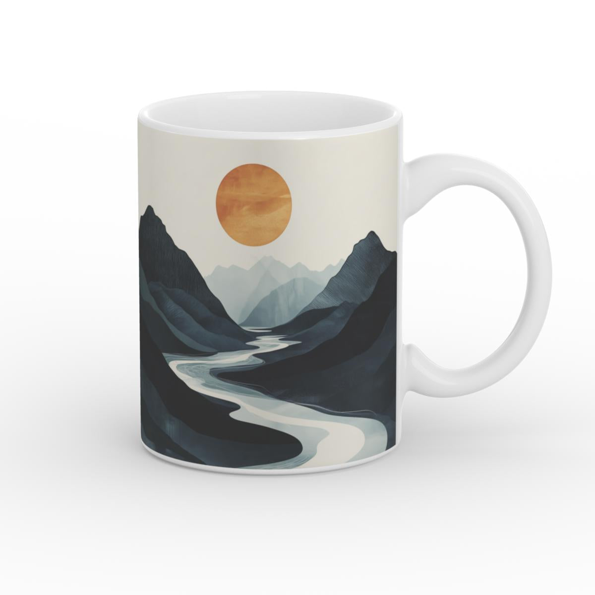 Valley Glow Glossy Mug