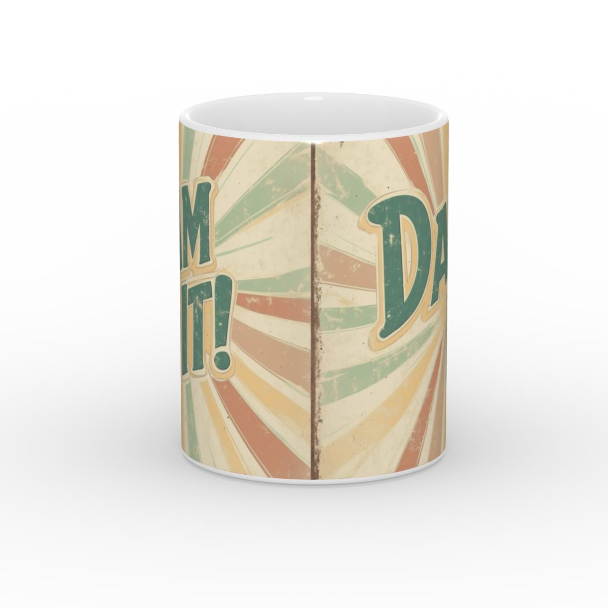Dam It! White Glossy Mug