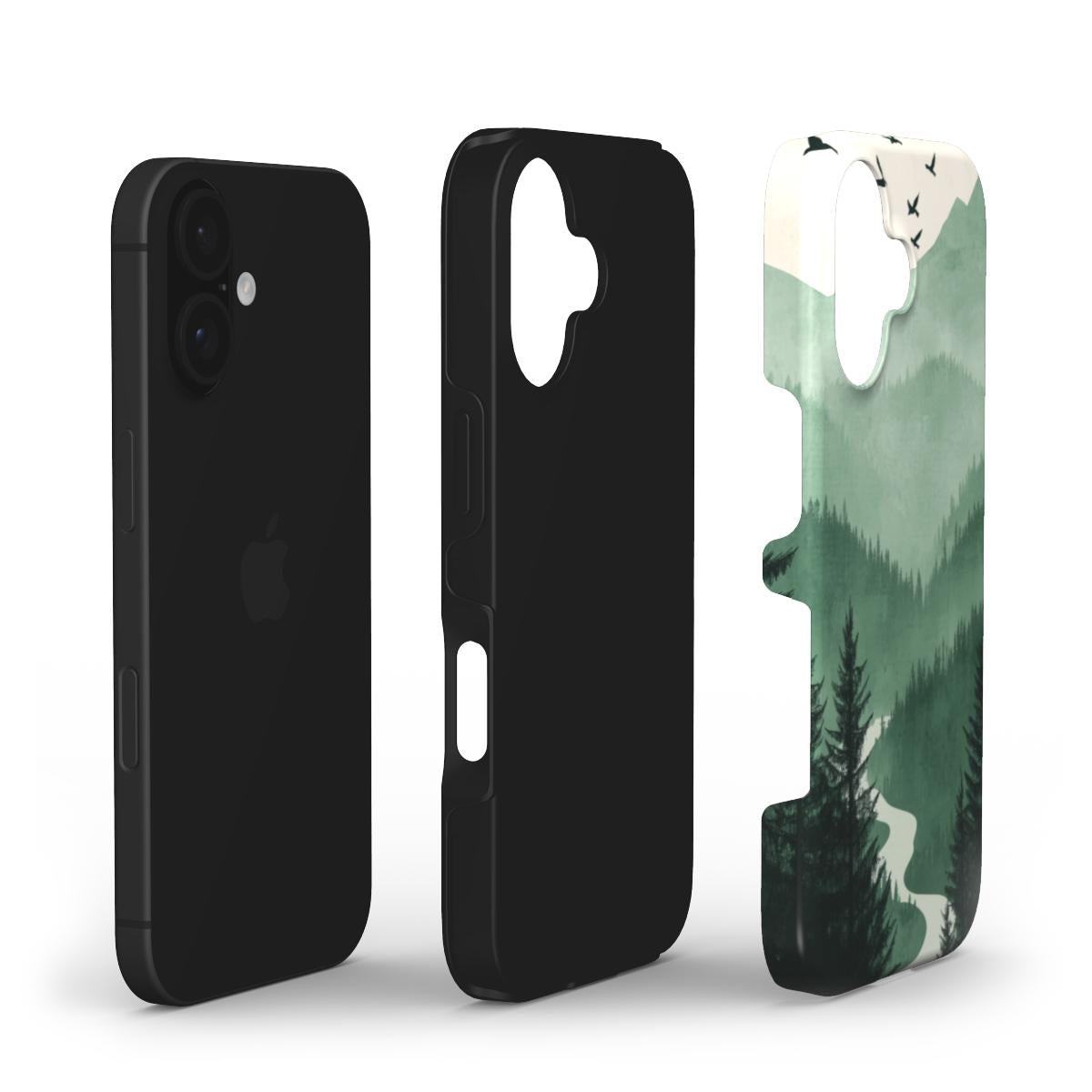 Emerald Horizons Tough Phone Case
