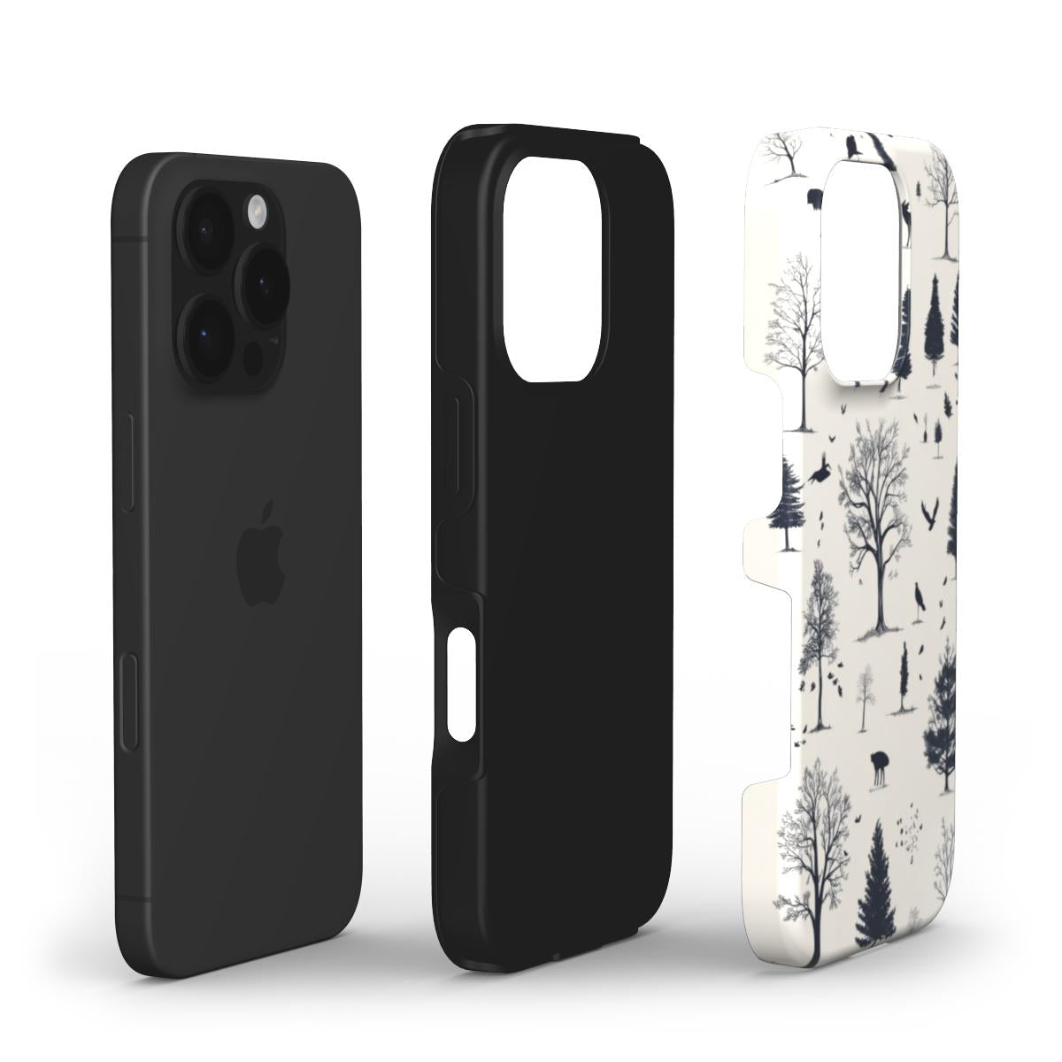 Forest Silhouettes Tough Phone Case