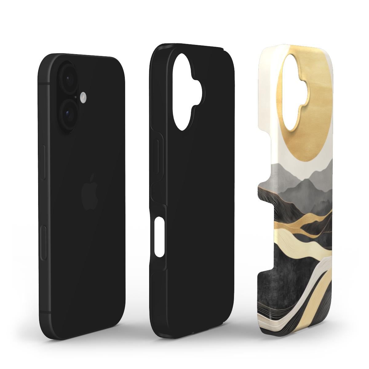 Golden Horizon Tough Phone Case
