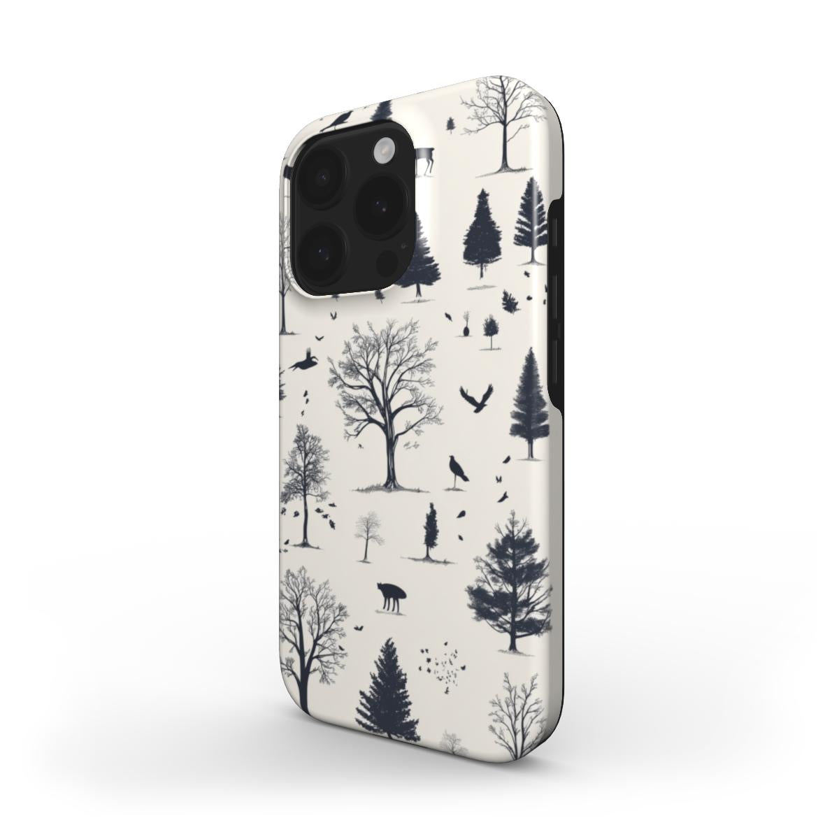 Forest Silhouettes Tough Phone Case